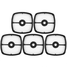 Luftfilter for hageredskaper, reservedeler, giftfri plenutstyr, motormodell, passer til avfallsbeskyttelse, plastmateriale, 5 stk.