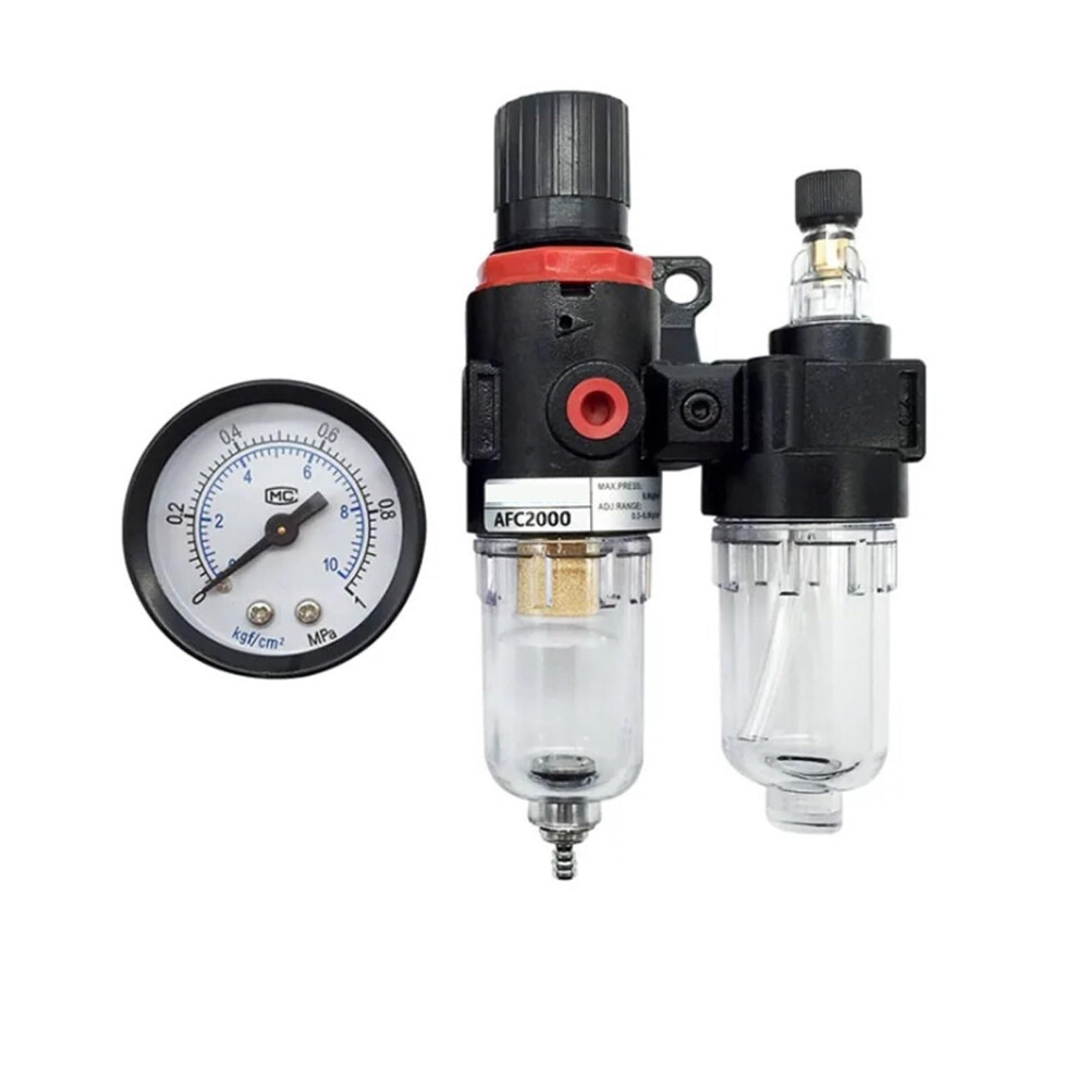 Afc2000 Oilwater Separator, Air Pressure Regulator, Pressure Reducing Valve, Afm2000/Al2000 Compatible 9001264908010