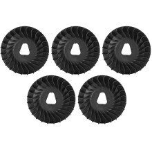 Aspa de ventilador de volante de plástico de alta calidad, accesorio para motores de gasolina pequeños, adecuado para agricultura, pesca,