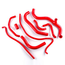Silicone Radiator Hose Kit 20072011 Red Grade OEM Fit UV Resistant for Honda CBR600RR