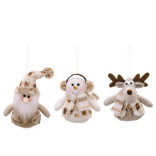 Holiday Themed European Doll Ornament for Christmas Tree Wall