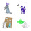 5Pcs Halloween Theme Cutting Dies for Card Making-JD060119 3
