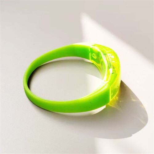 10Pcs Colorful LED Glowing Bracelets for Evening-Blue 1