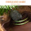 Turtles Basking Platform Reptiles Water Tray-Dark brown 7