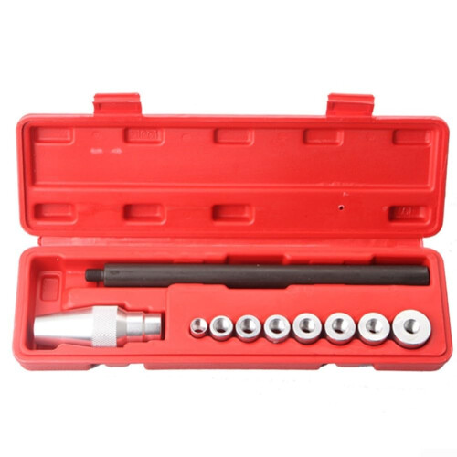 Multi Adapter Clutch Alignment Tool Kit with 8 Size Adaptors for Precise Clutch Plate Alignment