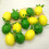 6Pcs Realistic Faux Lemon Simulation Fruit Photographic-green 5