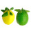 6Pcs Realistic Faux Lemon Simulation Fruit Photographic-green 2