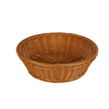 Dishwasher Safe Food Baskets Multipurpose Snack Organizers - Sturdy Plastic Wickerware for Kitchen Restaurant and Outdoor Use
