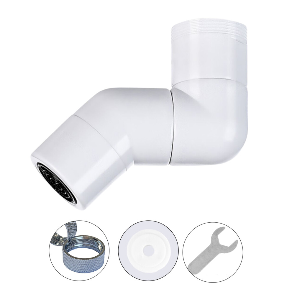 720 Rotating Universal Faucet Extender, Superior Material Abs And Silicone Tap Adapter, Ensuring Easy Installation And Superior Filtration For 9554910904084