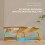 Cats Bed Soft Elevated for Small Medium Large Cats-shake music 6