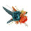 5Pcs Rose Corsages for Wedding Ceremony-orange green 4
