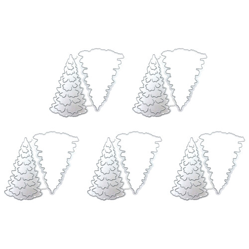 5 Pcs Christmas Cutting Dies Embossings Stencils-JD060811