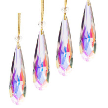 Crystal Suncatchers Pendants Glass Crystal Rainbow-4 White AB B