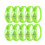 10pcs Silicone LED Bands for Parties Flashing Light-Green 1
