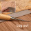 10Pcs Basic Leather Sewing Tool with Stitching-Grass green 7