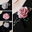 6Pcs Elegant Wedding Corsages for Bride-Gray without beads c 7