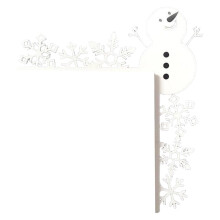 Christmas Themed Door Frame Toppers Ornament Metal Door-A01