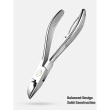 Professioneller Nagelknipser für dicke oder eingewachsene Zehennägel, langer Edelstahlgriff für präzise Schnitte, Premium-Nageltrimmer für den