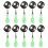 10 Pcs/Set Wax Sealing Melting Spoon Wax-Jasper bubble handle 1