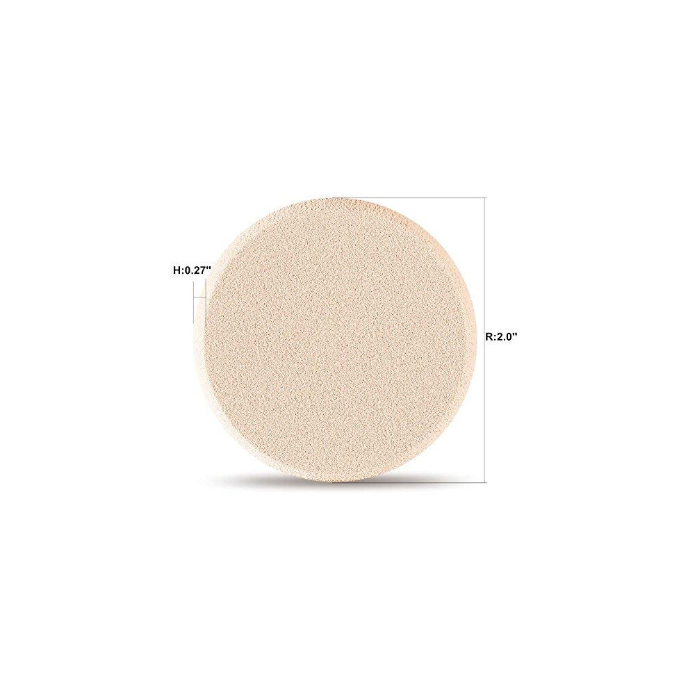 Makeup Sponge, Soft Touch For Smooth Base Makeup, Latex Free Round Sponges, Foundation Application Tools For Facial Powder Puff, Cosmetics Blush