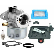 Kit complet de réparation de carburateur pour équipements de jardinage et d'entretien des pelouses, moteurs de 4 à 7 CV sans starter, pièces