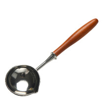 5Pcs Seal Stamp Spoon Vintage Sealing Stamp-maple handle