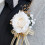 6Pcs Artificial Rose Decorations for-Champagne wristlet 5