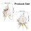 6Pcs Artificial Rose Decorations for-Champagne wristlet 7