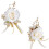 6Pcs Artificial Rose Decorations for-Champagne wristlet 6