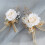 6Pcs Artificial Rose Decorations for-Champagne wristlet 3