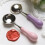 5Pcs Melting Spoon for Invitation Envelope-Big mahogany handle 7