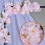 10Pcs Artificial Sakuras Garlands for Elegant Wedding-Blue 6