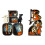 Wood Boo Letter Shaped Sign Halloween Table-Mouse BOO 2