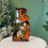 Wood Boo Letter Shaped Sign Halloween Table-Mouse BOO 5