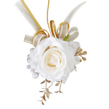 6Pcs Multipurpose Bridals Jewelry Colorful-champagne corsage