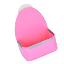Chinchilla Rabbit Hamster Pet Feeder, Food Dish Dispenser, Hanging Design, Easy To Clean, Small Pet Cage Accessory