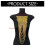 1Set Sequined Shoulder Epaulets Stage Costume Epaulet-gold 4