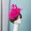 Beautiful Fascinator Hat Delicate British Linen Bride-Coffee 5