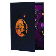 Enchanting 3D Halloween Greeting Card Halloween Popup Greeting