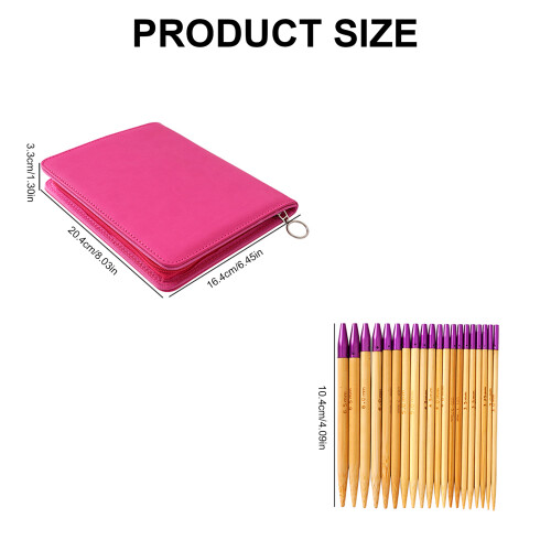 Interchangeable Crochet Hook Metal Circular Knitting Needle 2