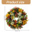 Elegant Fall Flower Wreath Artificial flower Decoration for Wall 3