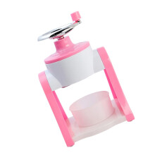 Manual Ice Shaver Quick Hand Crank Ice Crusher for Home DIY Snow Cones Mini ABS