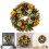 Elegant Fall Flower Wreath Artificial flower Decoration for Wall 2
