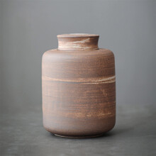 Pet Urn Ceramic For Dogs Cats Large Sealed Cremation Ashes Holder Keepsake Memorial Box Brown 82501