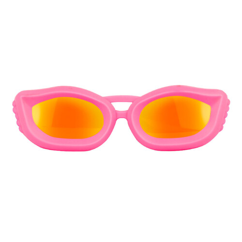 Windproof Dogs Sunglasses Suitable for Medium Large-pink red