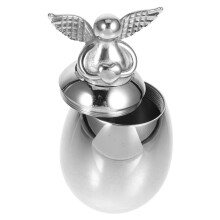 Stainless Steel Pet Urn For Ashes Small Keepsake Jar Urn For Dogs And Cats Memory Pot