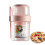 Cereal to Go Cup Leakproof DoubleLayer Portable Breakfast Container with Spoon Pink 29oz 1