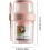 Cereal to Go Cup Leakproof DoubleLayer Portable Breakfast Container with Spoon Pink 29oz 4