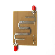 ADSB Bandpass Filter 1090 MHz Clear Signal Reception PCB Integration Female Connector Lightweight