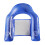 Inflatable Pool Chair with Cup Holder and Back Support, Comfortable Floating Lounge for Adults 1